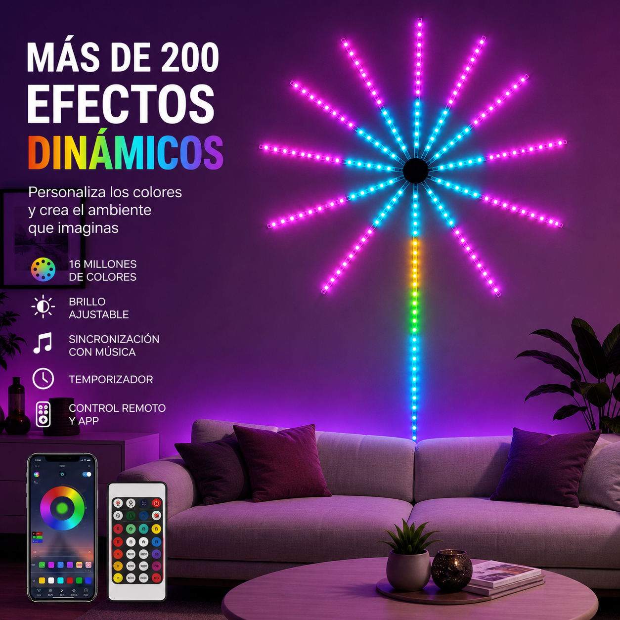 Cinta LED Fuegos Artificiales Firework LED Pro 🎄PREVENTA NAVIDEÑA🎅🏻
