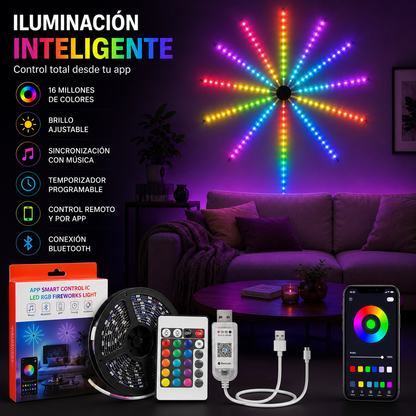 Cinta LED Fuegos Artificiales Firework LED Pro 🎄PREVENTA NAVIDEÑA🎅🏻